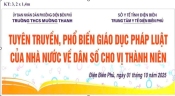 TRƯỜNG THCS MƯỜNG THANH TỔ CHỨC CHƯƠNG TRÌNH NGOẠI KHÓA "TUYÊN TRUYỀN, PHỔ BIẾN GIÁO DỤC PHÁP LUẬT CỦA NHÀ NƯỚC VỀ DÂN SỐ CHO VỊ THÀNH NIÊN, THANH NIÊN", NĂM HỌC 2025-2026.